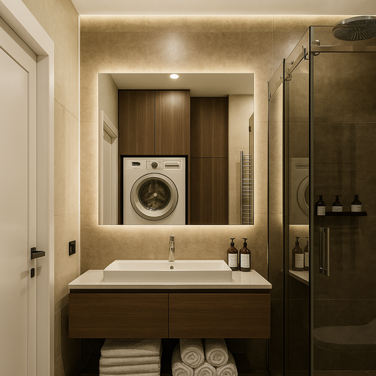 CLASSIC Quadratischer Wandspiegel