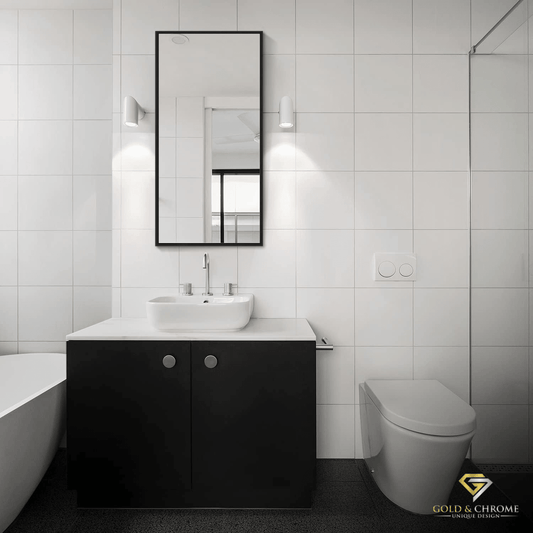 Lustra w ramie prostokątnej LOFT – Minimalizm w eleganckiej formie - AD-INNOVATION