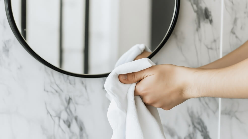 Jak czyścić lustra, by uniknąć smug?