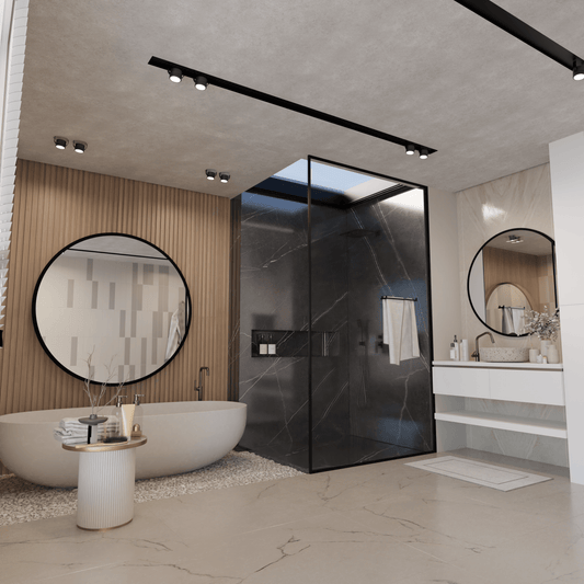 Runde Spiegel im LOFT-Rahmen – modernes Design und Funktionalität in Ihrem Interieur