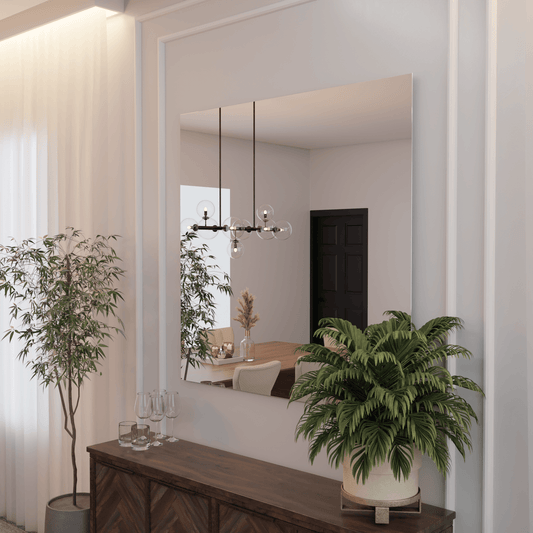 Zdjęcie przedstawiające Lustro Ścienne Kwadratowe CLASSIC - AD-INNOVATION