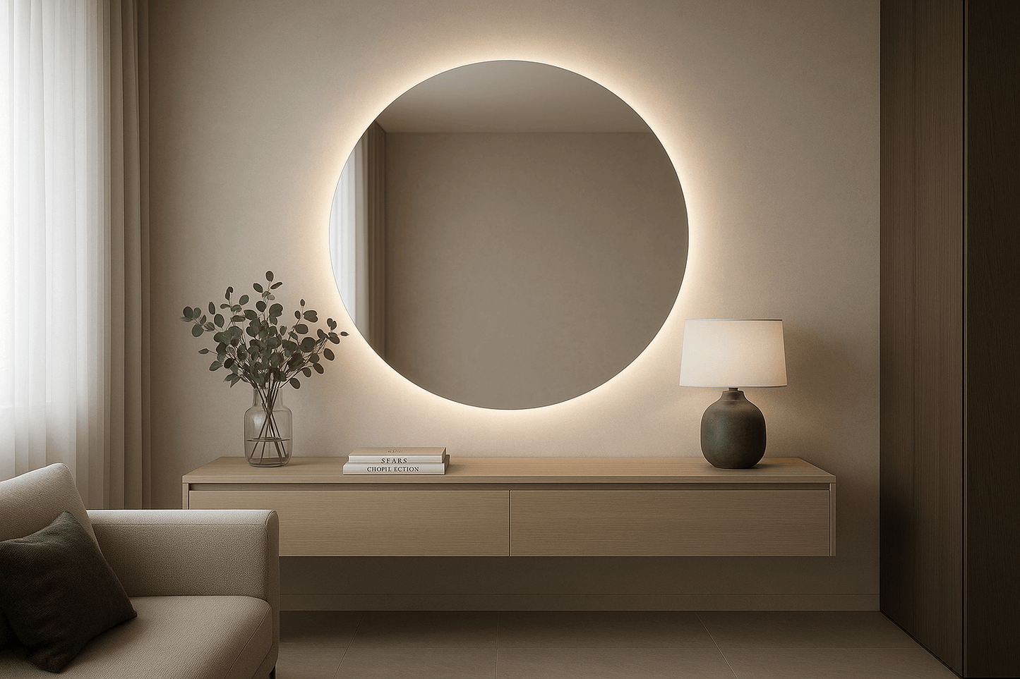 Lustro Podświetlane Okrągłe LED - AD-INNOVATION