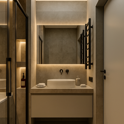 CLASSIC Quadratischer Wandspiegel