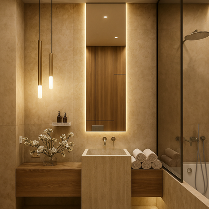 CLASSIC Quadratischer Wandspiegel