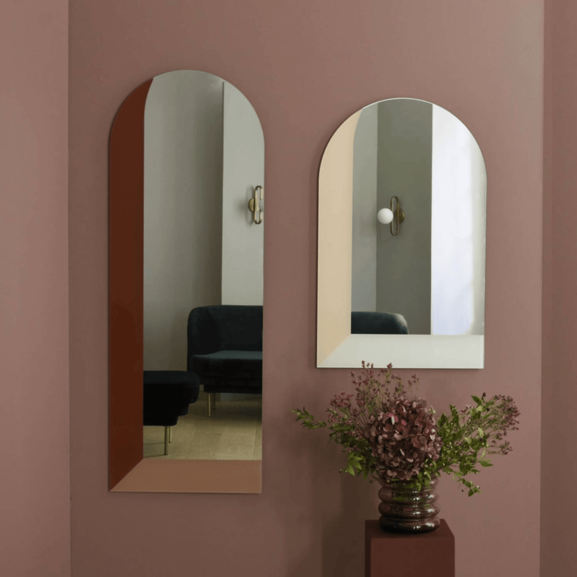 Lustro Ścienne Półowalne CLASSIC - AD-INNOVATION