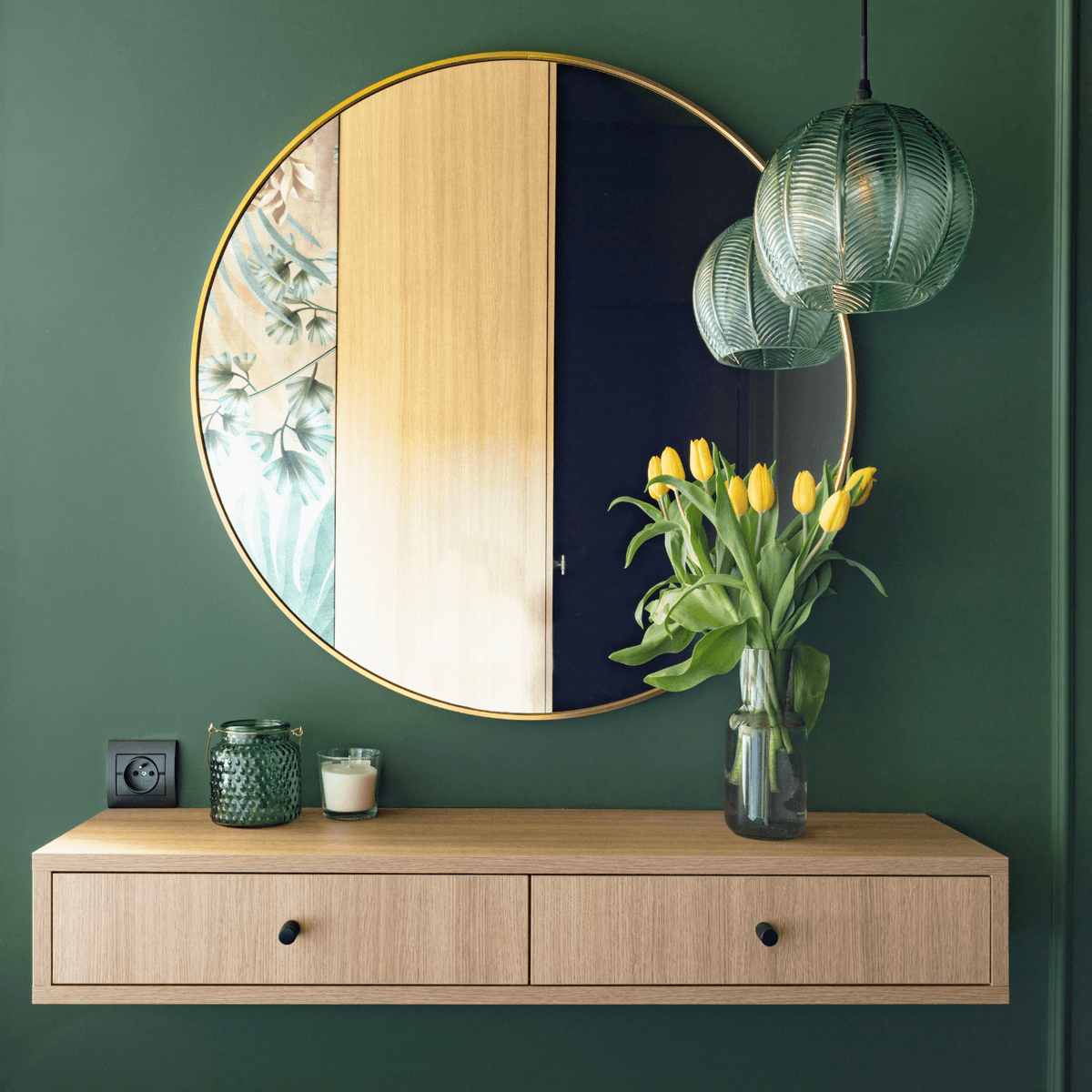Runder Wandspiegel SLIM – AD-INNOVATION