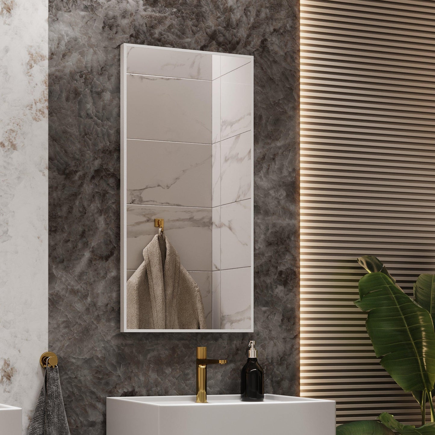 Lustro Ścienne Prostokątne SLIM - AD-INNOVATION