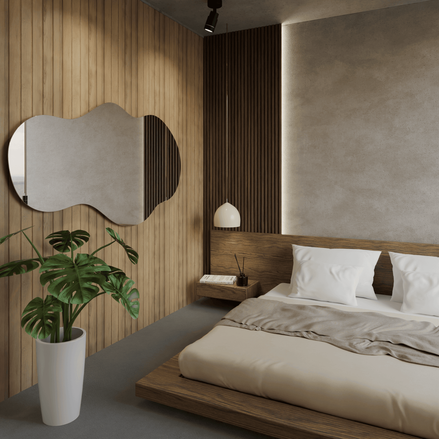 Lustro Ścienne "Chmurka" CLASSIC - AD-INNOVATION