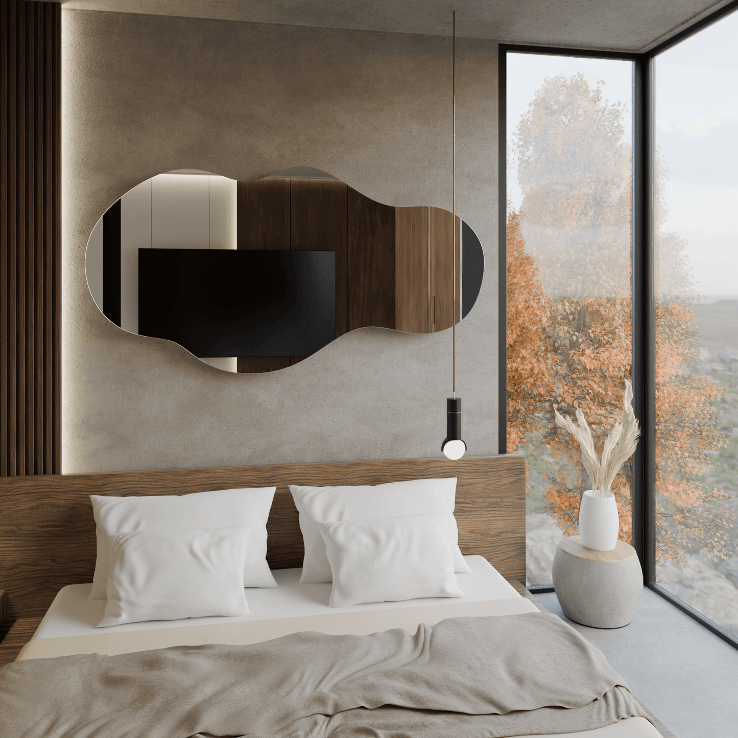 Lustro Ścienne "Chmurka" CLASSIC - AD-INNOVATION