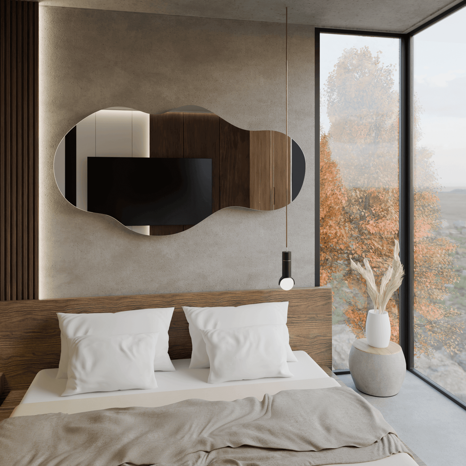 Lustro Ścienne "Chmurka" CLASSIC - AD-INNOVATION