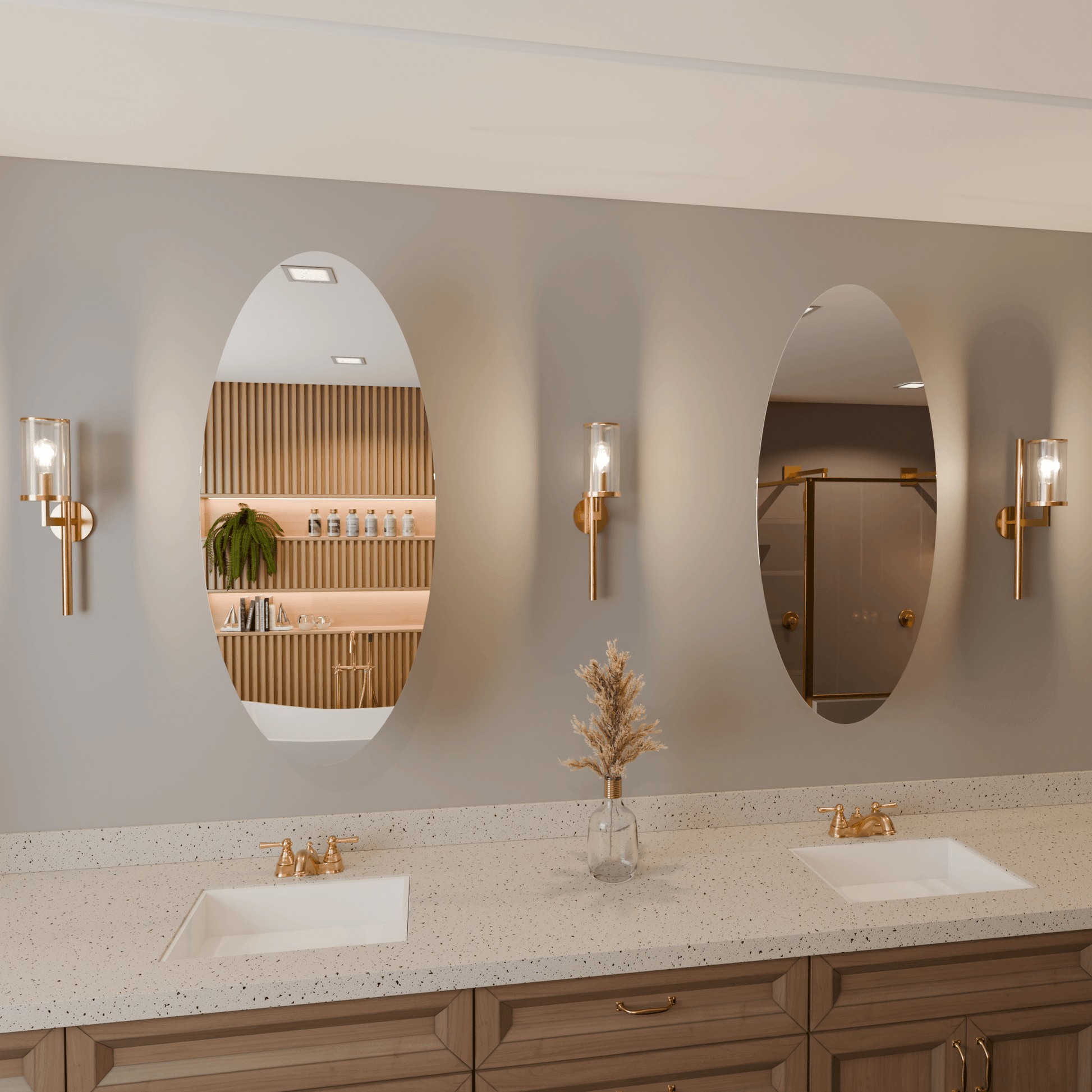 Lustro Ścienne Elipsa CLASSIC - AD-INNOVATION