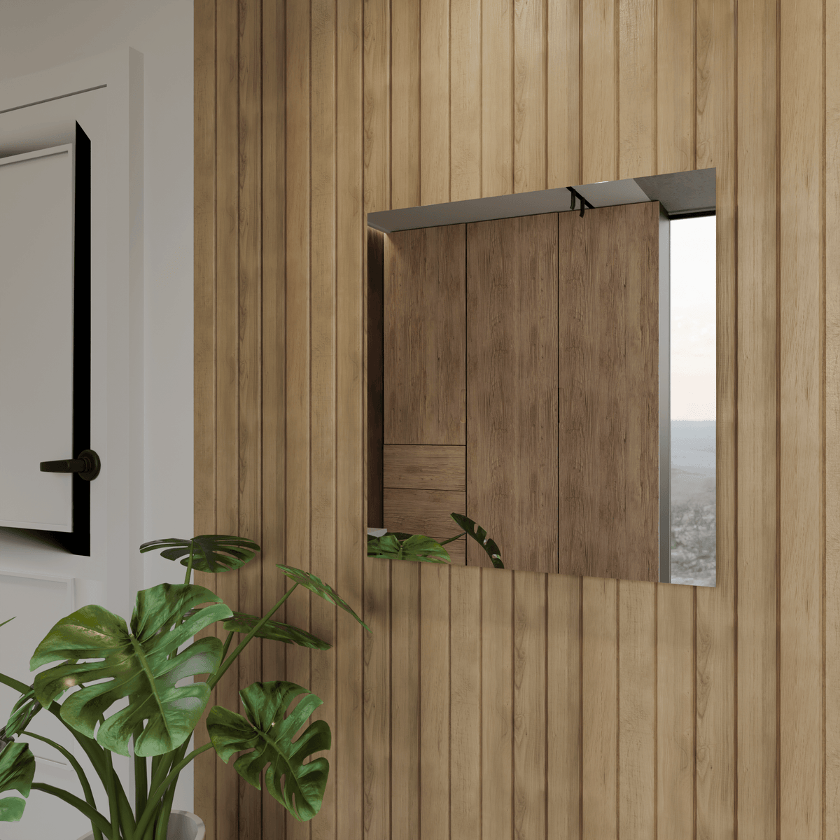 Quadratischer Wandspiegel CLASSIC – AD-INNOVATION