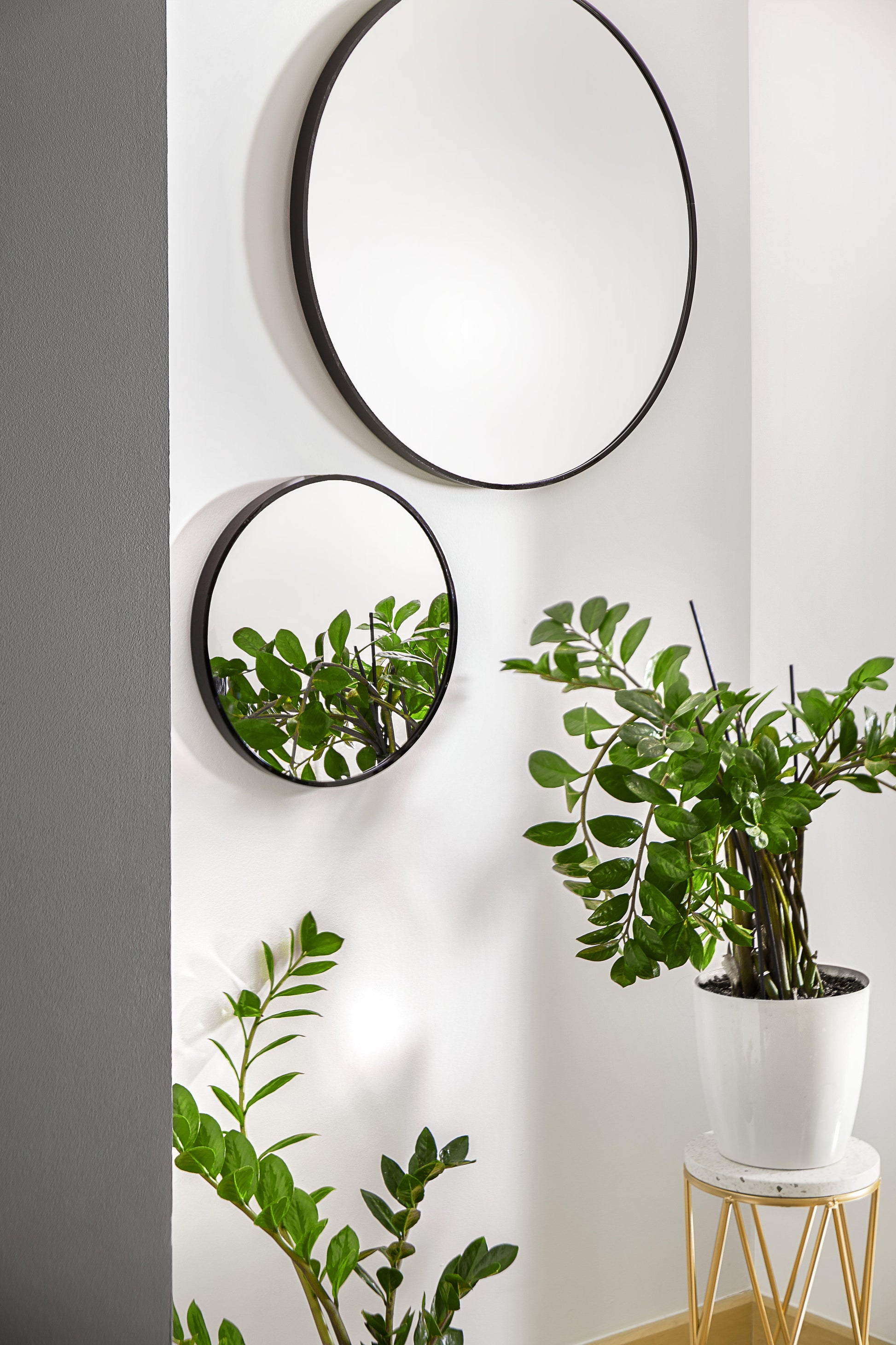 Lustro Ścienne Okrągłe SLIM - AD-INNOVATION