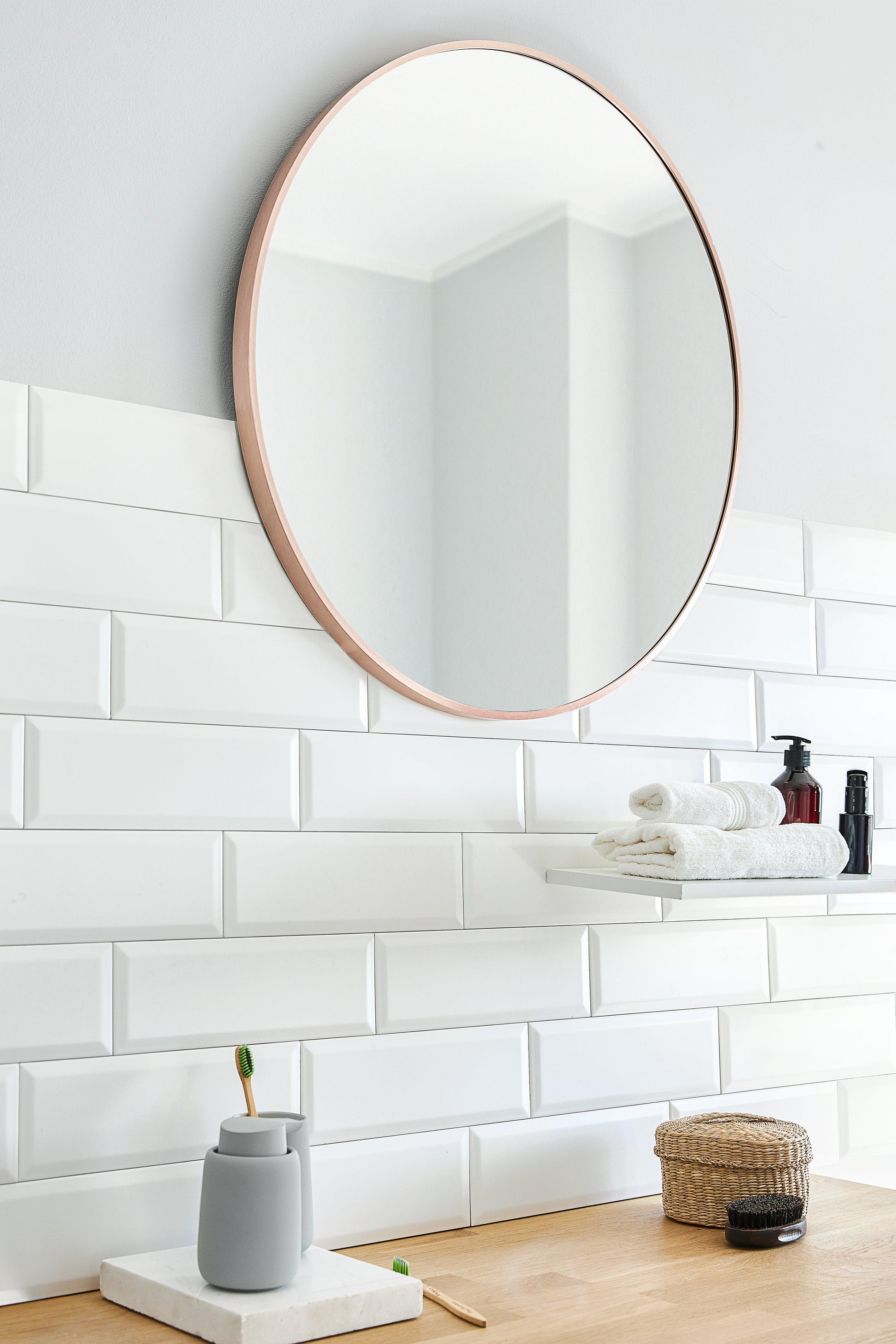 Lustro Ścienne Okrągłe SLIM - AD-INNOVATION