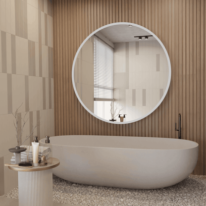 Lustro Ścienne Okrągłe LOFT na wymiar - AD-INNOVATION