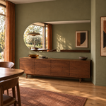 Halbovaler Spiegel 110 × 30 cm, mit Spiegelkleber – Produktbild 5