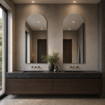 Bogenspiegel 20 × 130 cm, rahmenlos, ohne Befestigungsset – Ansicht 3