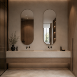 Ovaler Spiegel 80 × 280 cm, rahmenlos – Ansicht 5