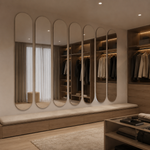 Ovaler Spiegel 90 × 150 cm, rahmenlos – Ansicht 4