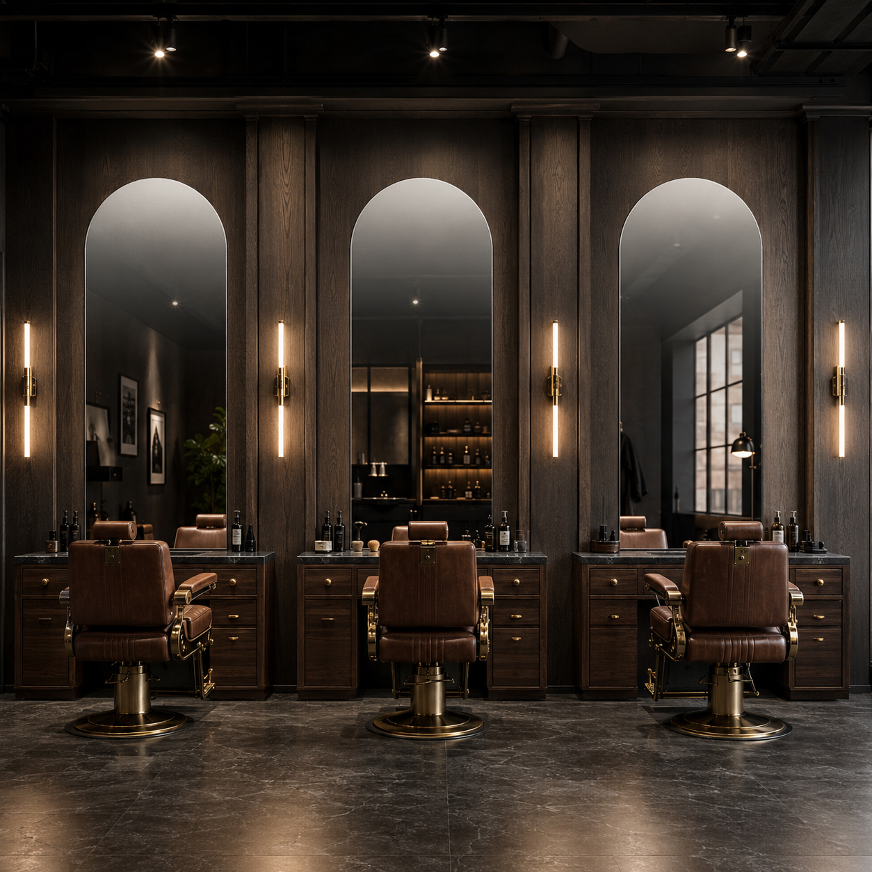 Lustro półowalne 70x170 cm bez ramy z zawieszkami i kołkami - zdjecie 5