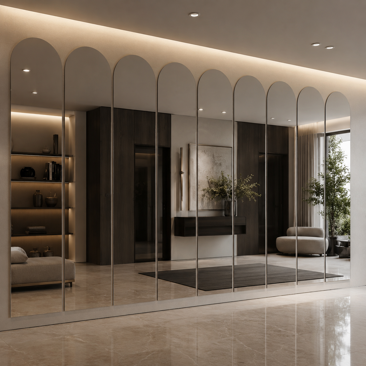 Lustro portalowe 60x80 cm bez ramy bez mocowań - zdjecie 5