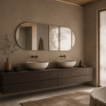 Spiegel in Kapselform 120 × 30 cm, rahmenlos, mit Spiegelkleber – Ansicht 2