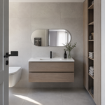 Ovaler Spiegel 240 × 130 cm, rahmenlos, mit Aufhängungen und Dübeln – Produktbild 3