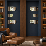 Halbovaler Spiegel 150 × 70 cm, mit Spiegelkleber – Produktbild 4