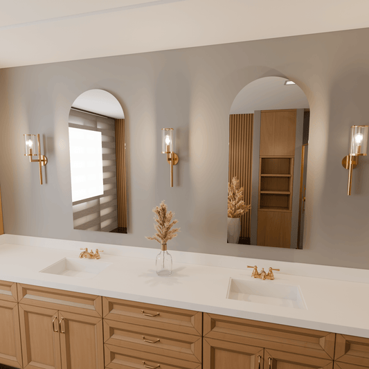 Zdjęcie przedstawiające Lustro Ścienne Półowalne CLASSIC - AD-INNOVATION